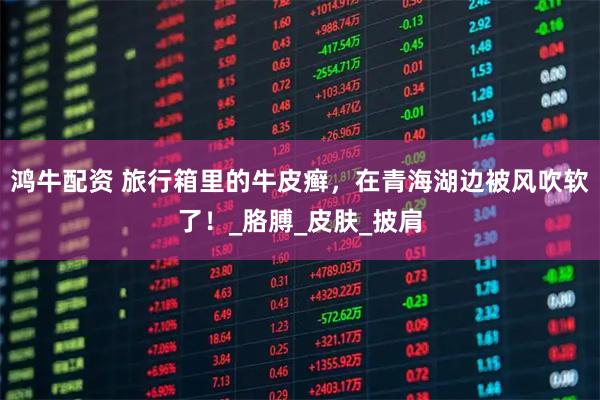鸿牛配资 旅行箱里的牛皮癣,在青海湖边被风吹软了!_胳膊_皮肤_披肩
